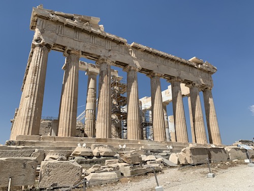 世界遺産【ギリシャ・アテネ】観光スポット　アクロポリス・パルテノン神殿